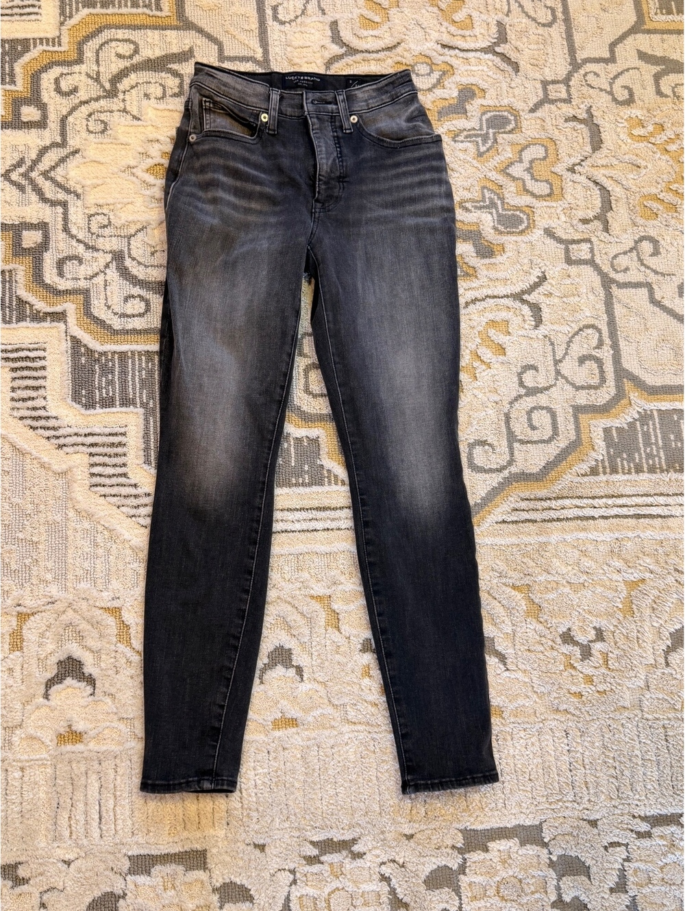 Lucky Brand Bridgette High Rise Skinny Ankle Jeans Size 2/26
